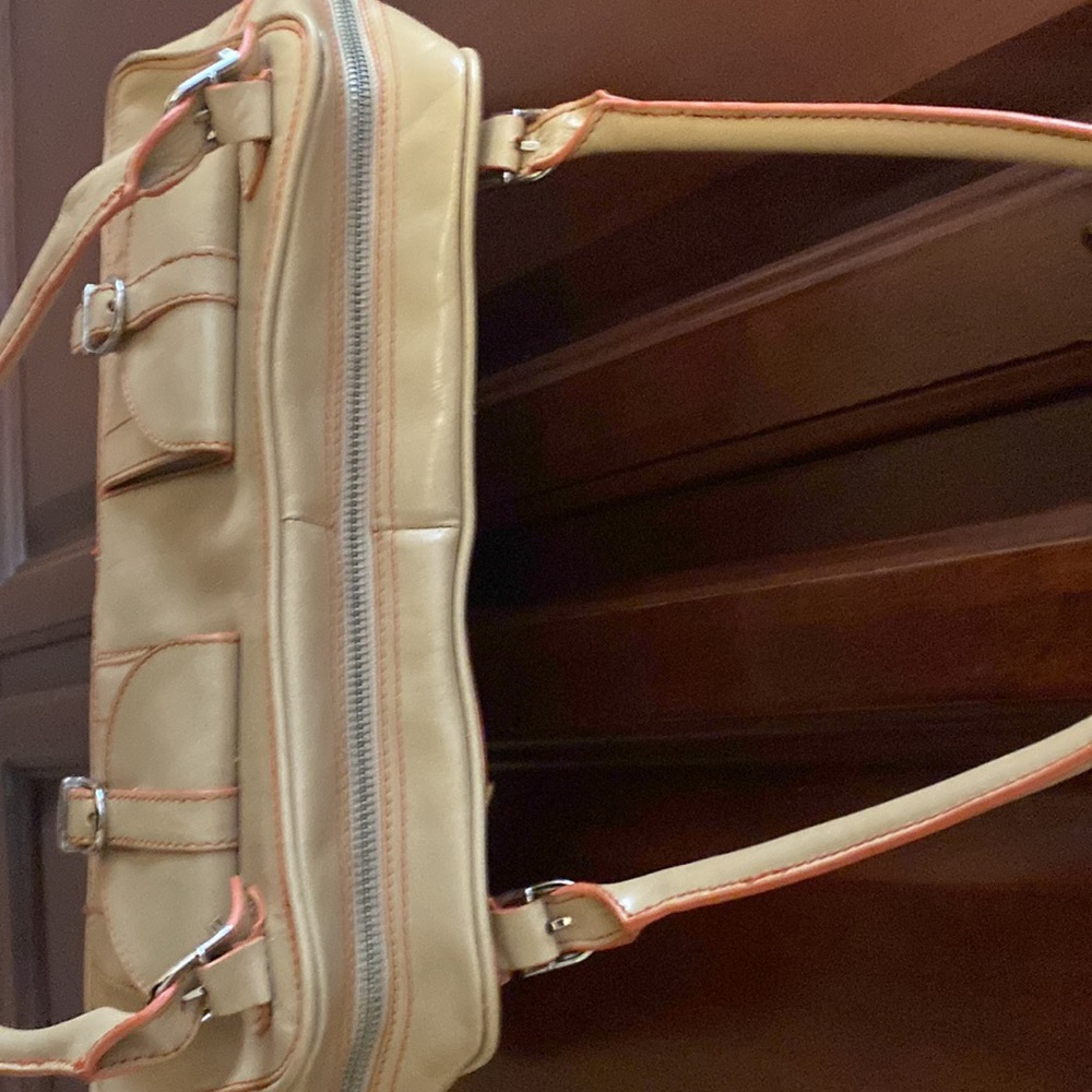 Max New York Satchel leather Bag - Picture 3 of 6